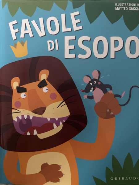 Copertina di Favole di esopo