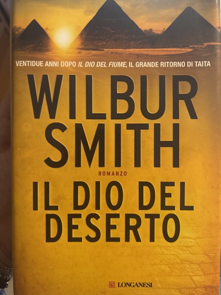 Copertina di Il dio del deserto