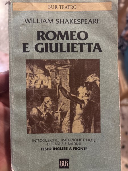 Copertina di Romeo e Giulietta